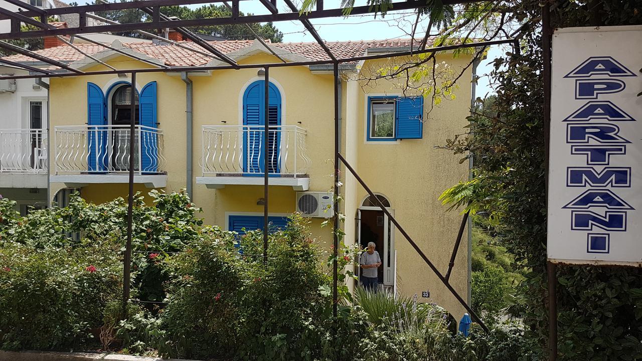 Apartmani Famelja Jovanovic Ilha Sveti Stefan Exterior foto